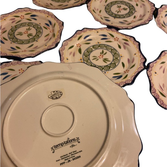 Temptations by Tara Hand Painted Plates - Picture 3 of 8